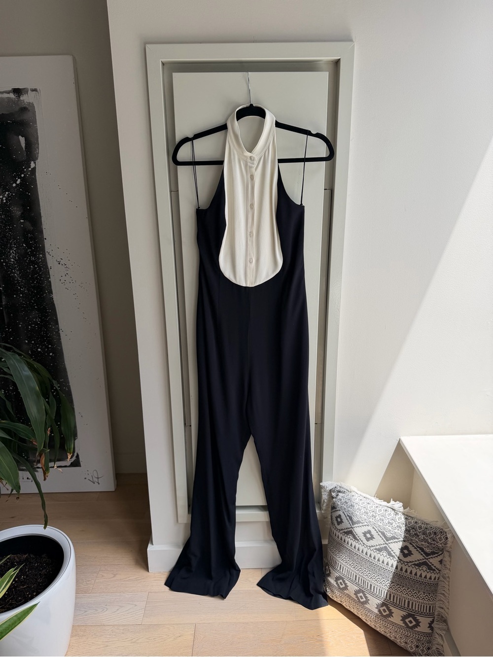 Ralph Lauren Two-Tone And Halterneck Jumpsuit